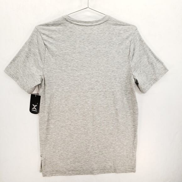 Xersion Athletic T Shirt Mens Small Heather Gray Short Sleeve Crew Neck Pullover - Picture 2 of 5